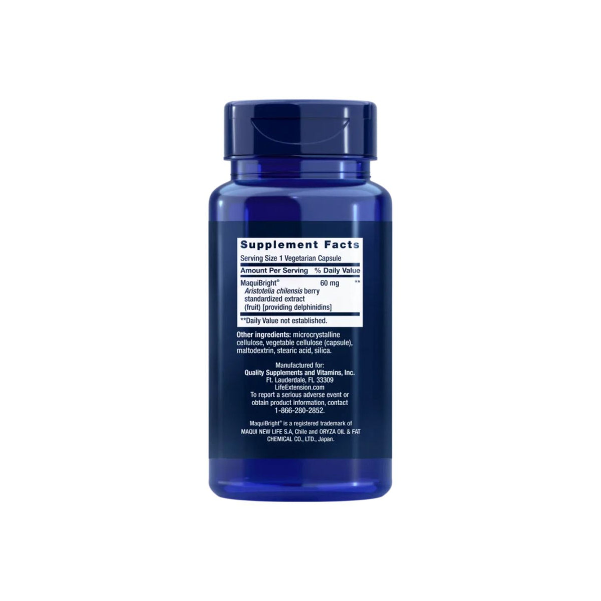 Life Extension Tear Support with MaquiBright (Maqui Berry Extract) 30 kapslar