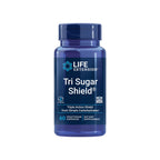 Tilläggsflaska Life Extension Tri Sugar Shield, mörkblå plast, 60 kapslar