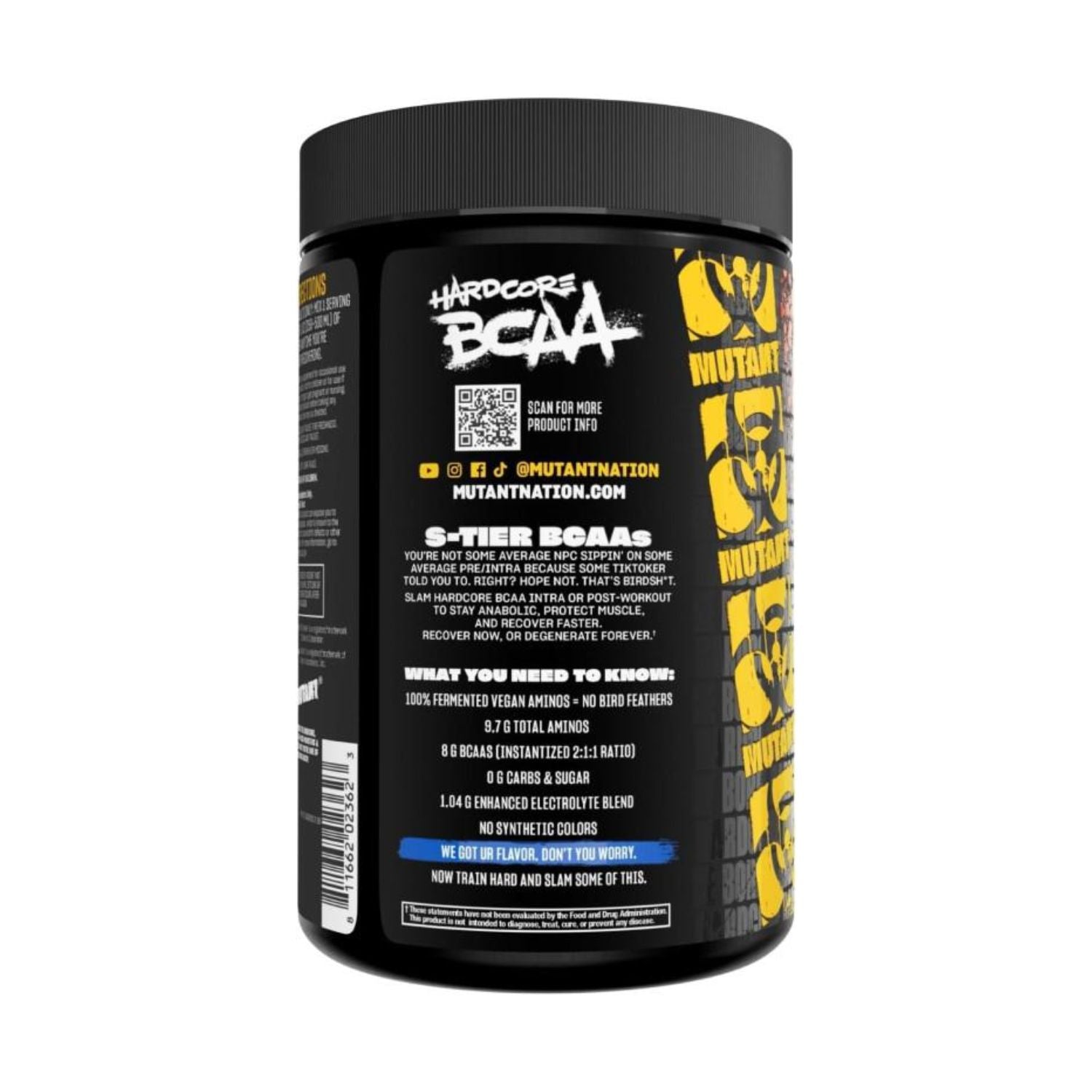 Mutant Hardcore BCAA 390 g