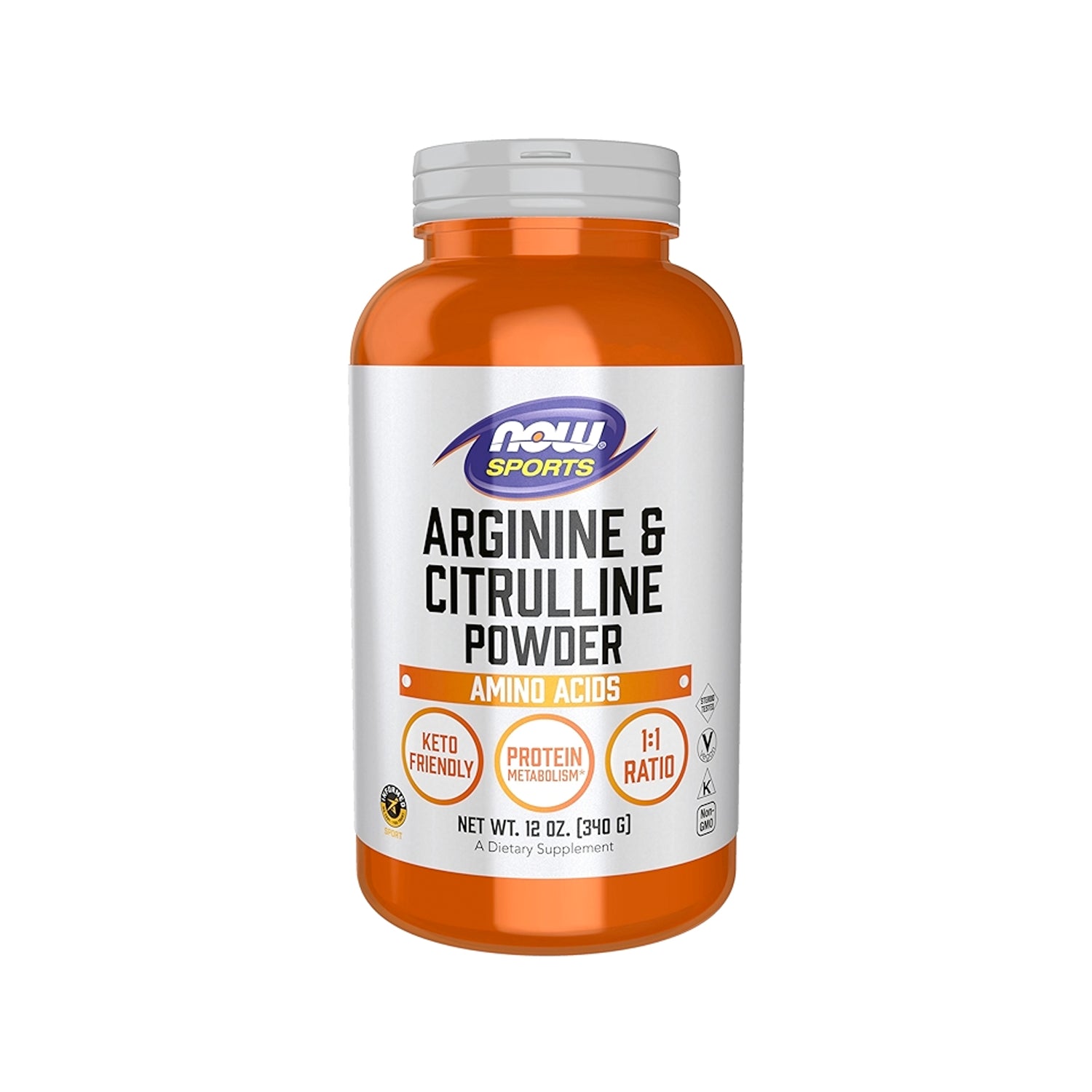 NOW Foods Arginine & Citrulline Powder 340 g