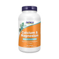 NOW Foods kalcium- och magnesiumtillskott i flaska, 250 tabletter
