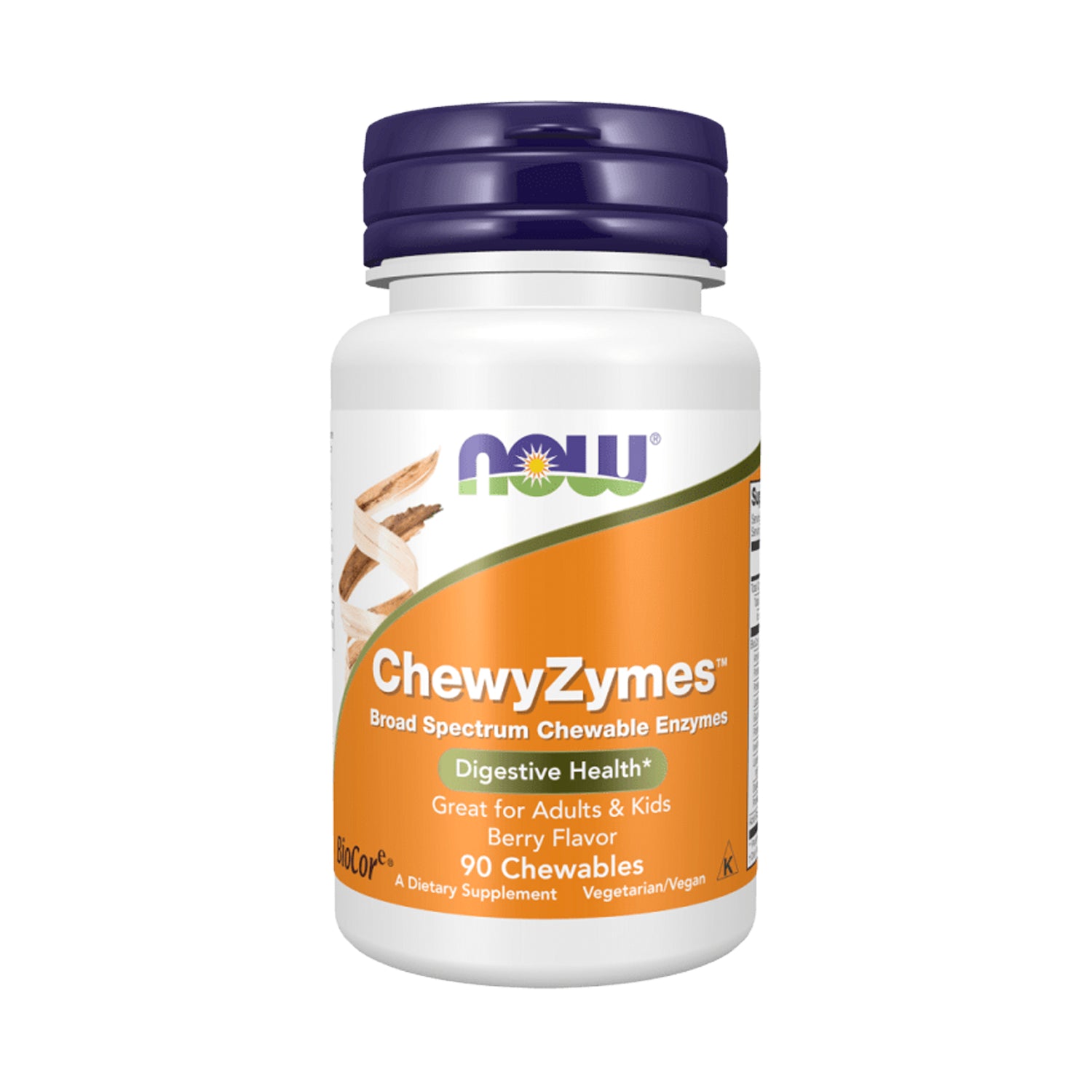NOW Foods ChewyZymes 90 Purutabletit