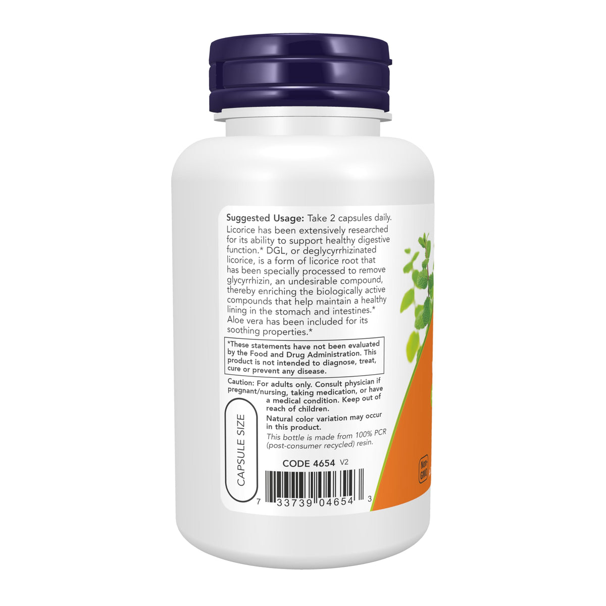 NOW Foods DGL with Aloe Vera