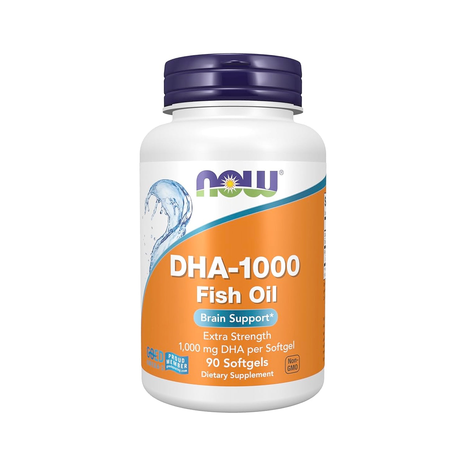 NOW Foods DHA-1000 Brain Support 90 Kapselit