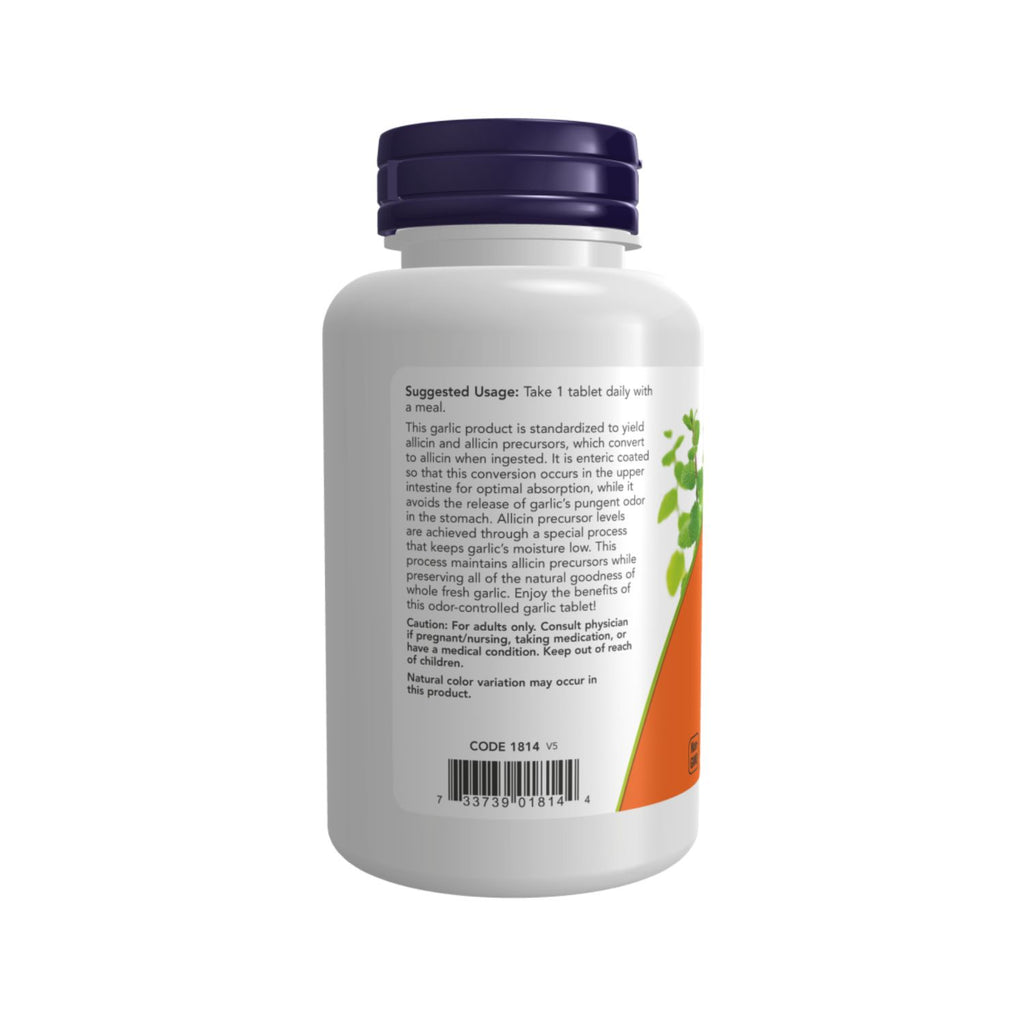 NOW Foods Garlic 5000 Odor Controlled
