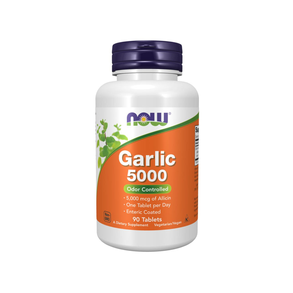 NOW Foods Garlic 5000 Odor Controlled