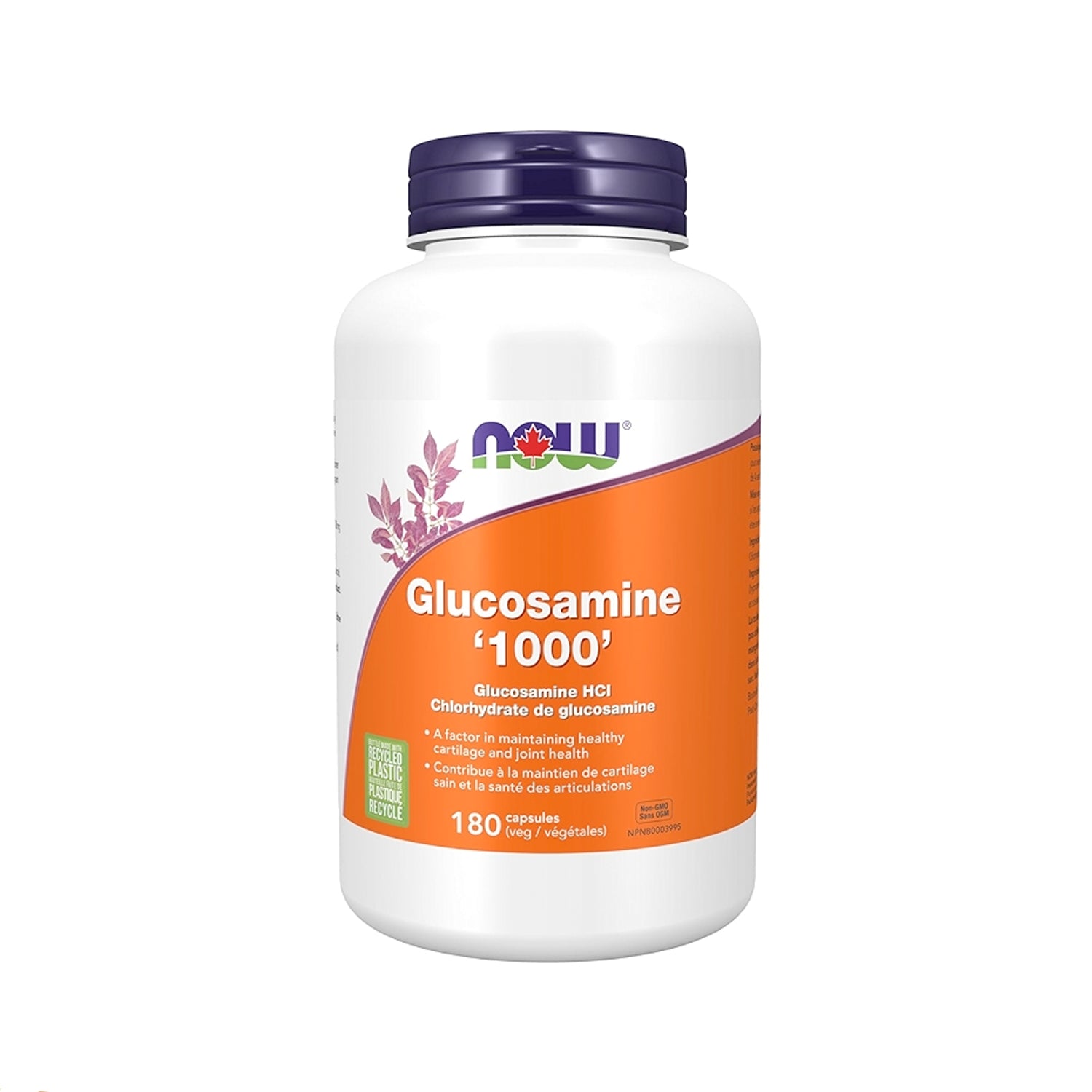 NOW Foods Glucosamine 1000 180 Kapslar