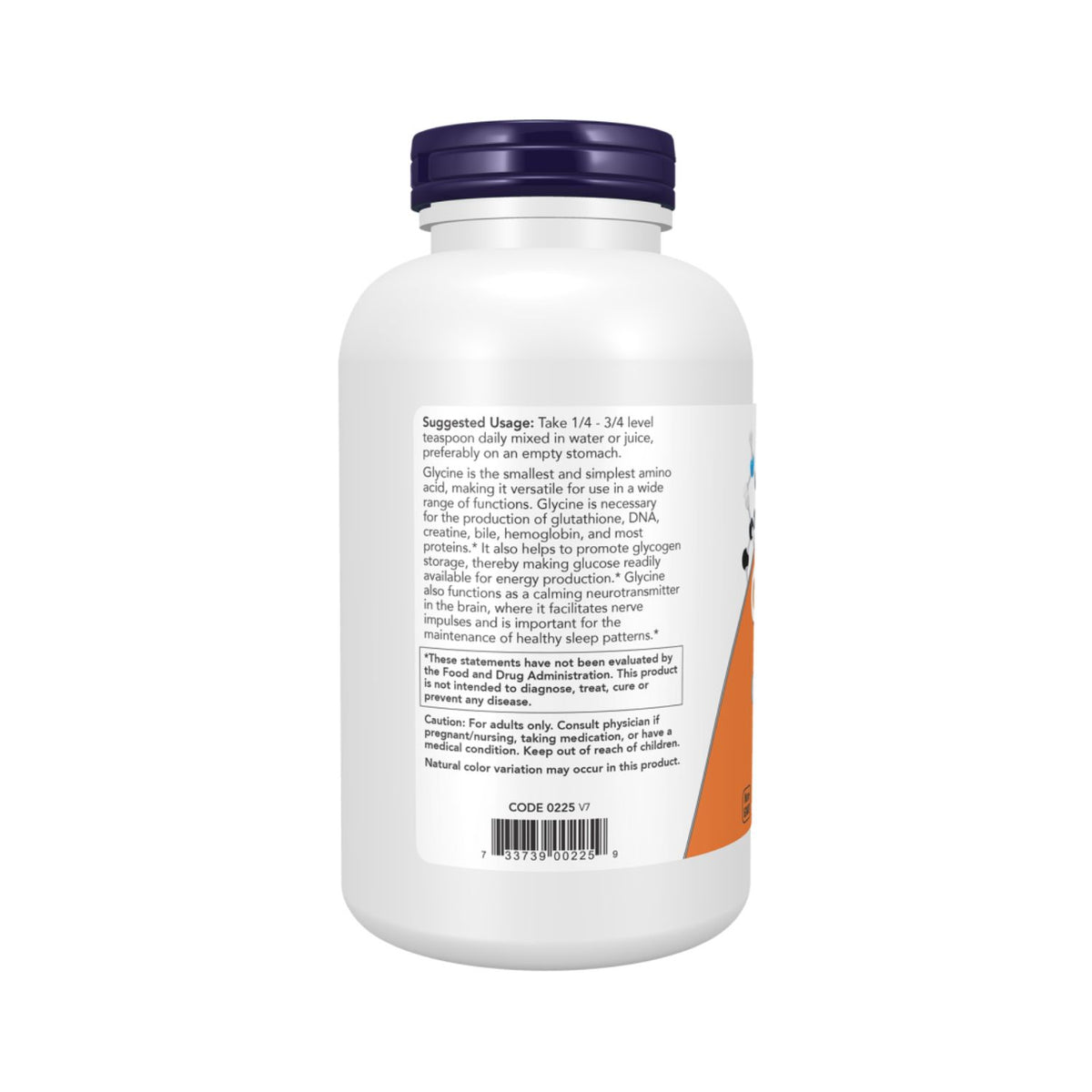 NOW Foods Glycine Pure Powder