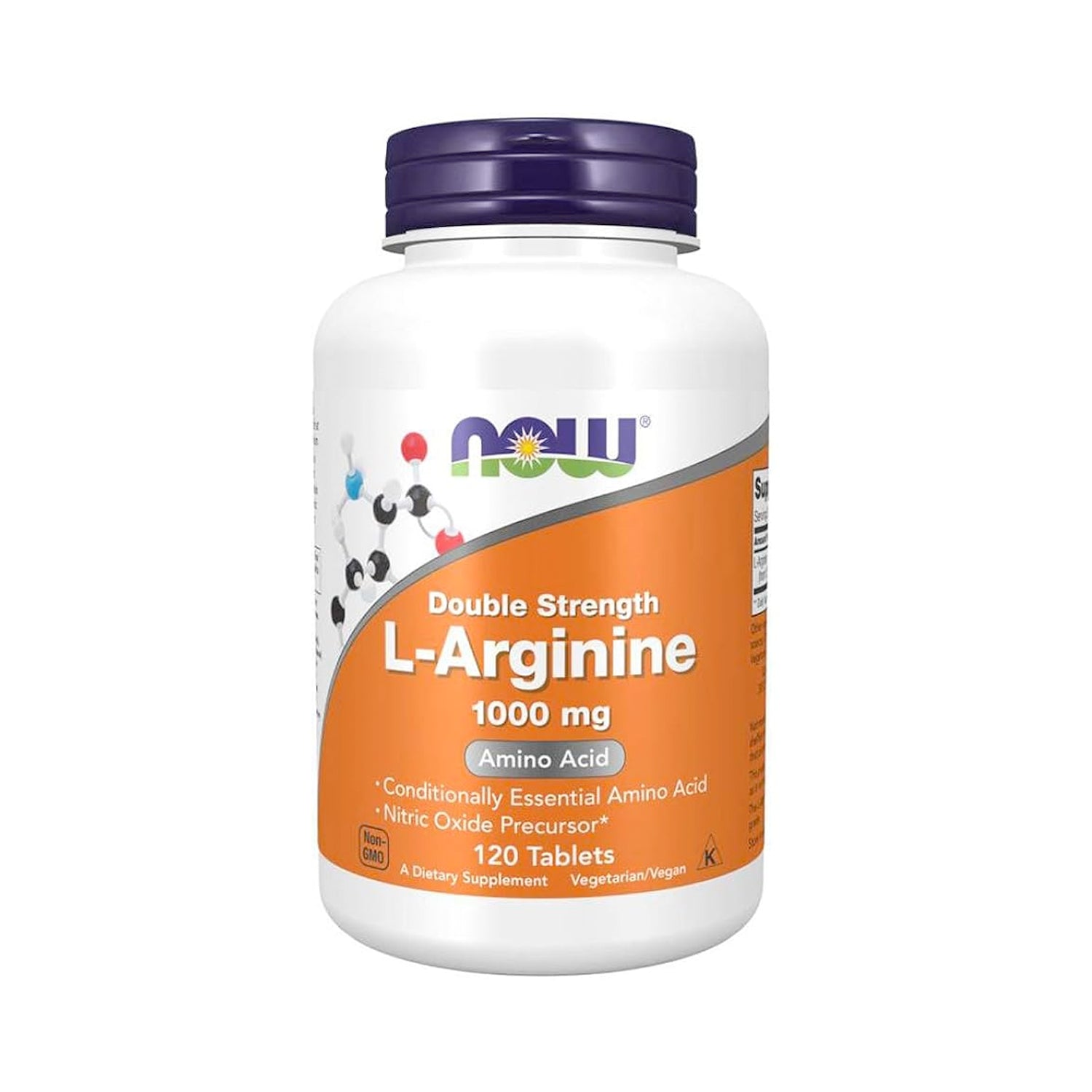 NOW Foods L-Arginine 1000 mg 120 tabletter