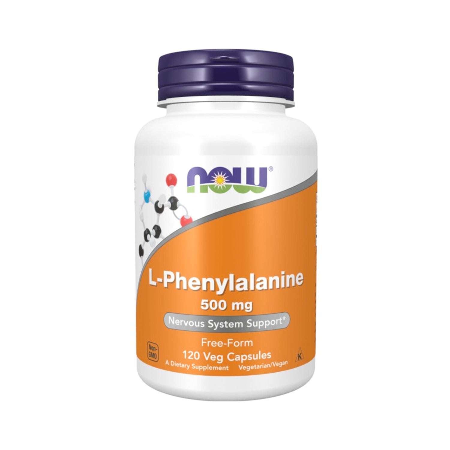 NOW Foods L-Phenylalanine 500 mg 120 kapslar