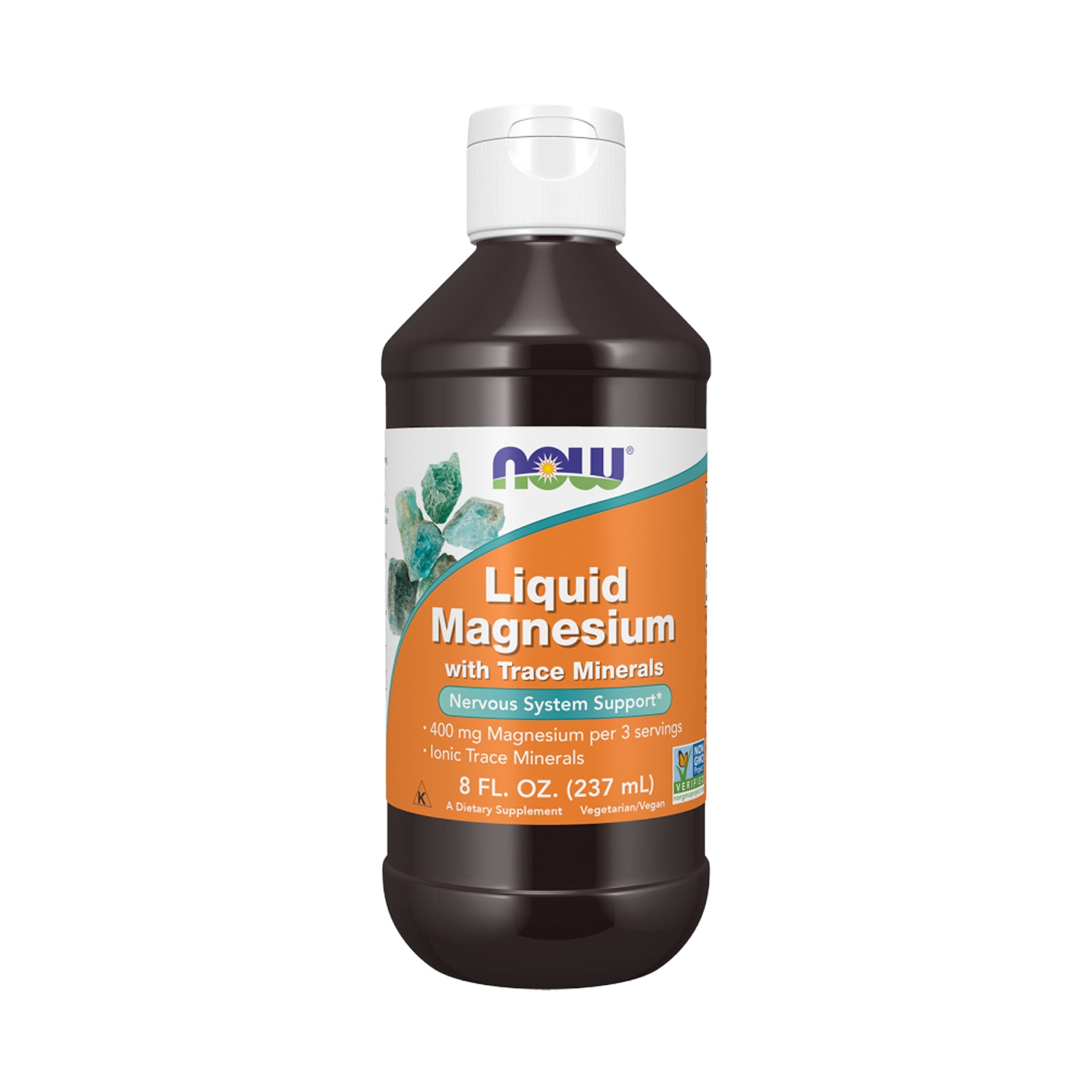 Flaska med flytande magnesiumtillskott, 237 ml