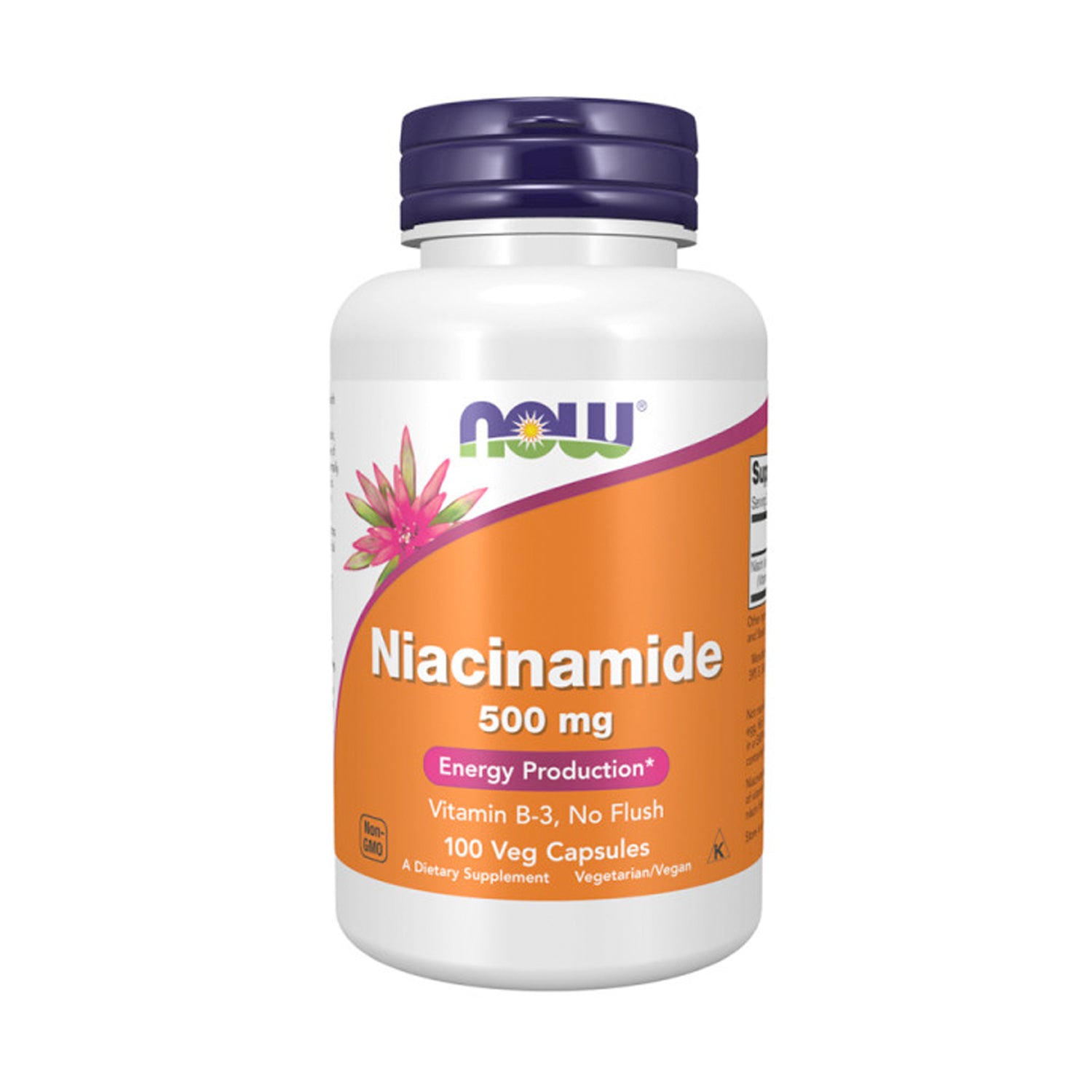 NOW Foods Niacinamide 500 mg 100 kapslar