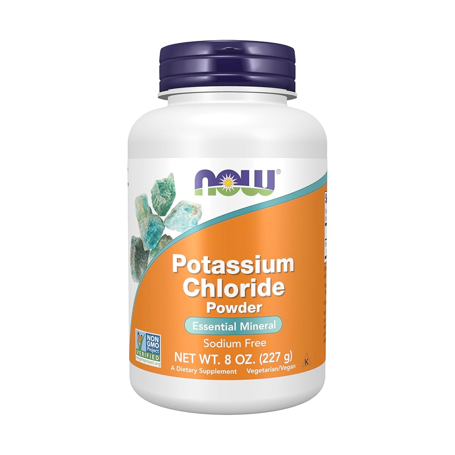 NOW Foods Kaliumkloridijauhe 227 g