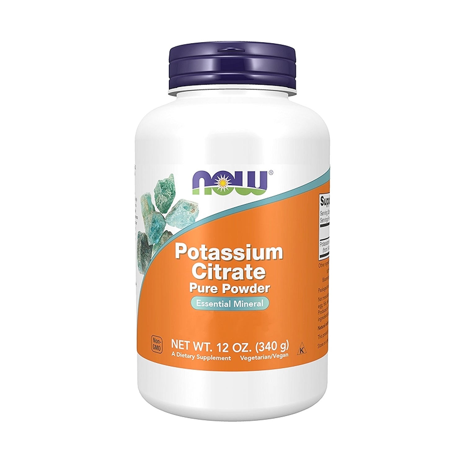 NOW Foods Potassium Citrate Pure Powder 340g