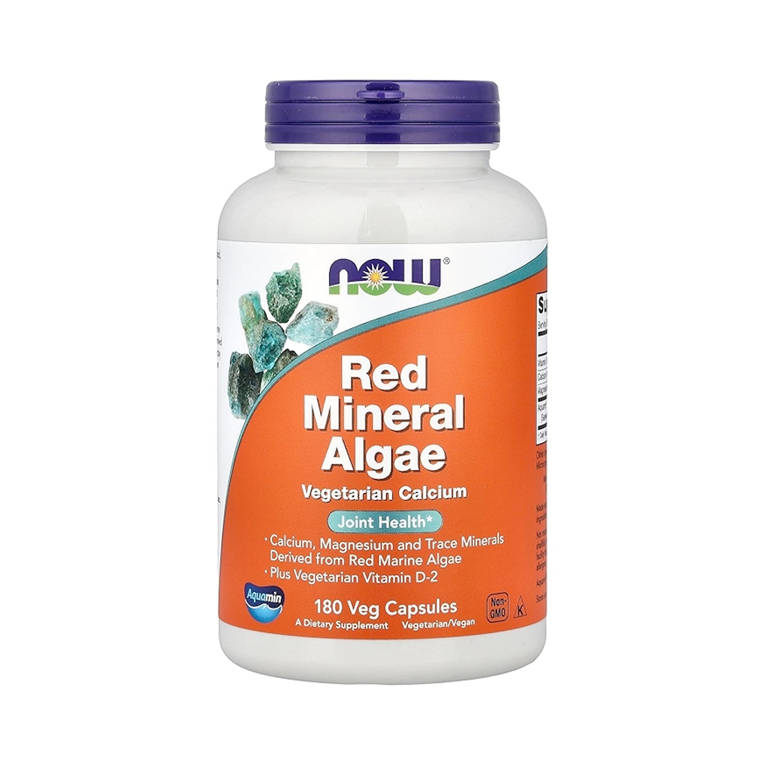 NOW Foods Red Mineral Algae 180 kapslar