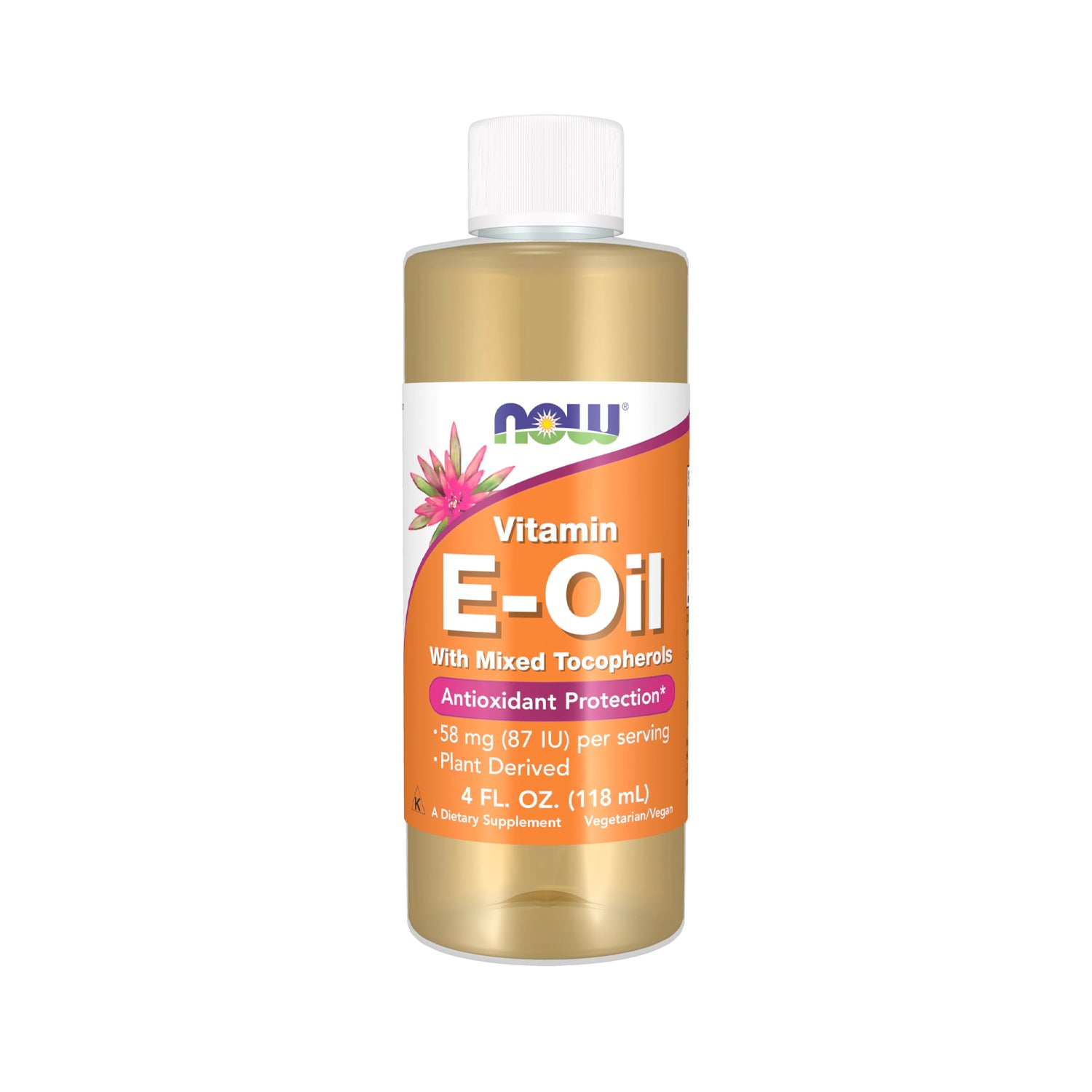 NOW Foods Vitamin E Natural Liquid 118ml
