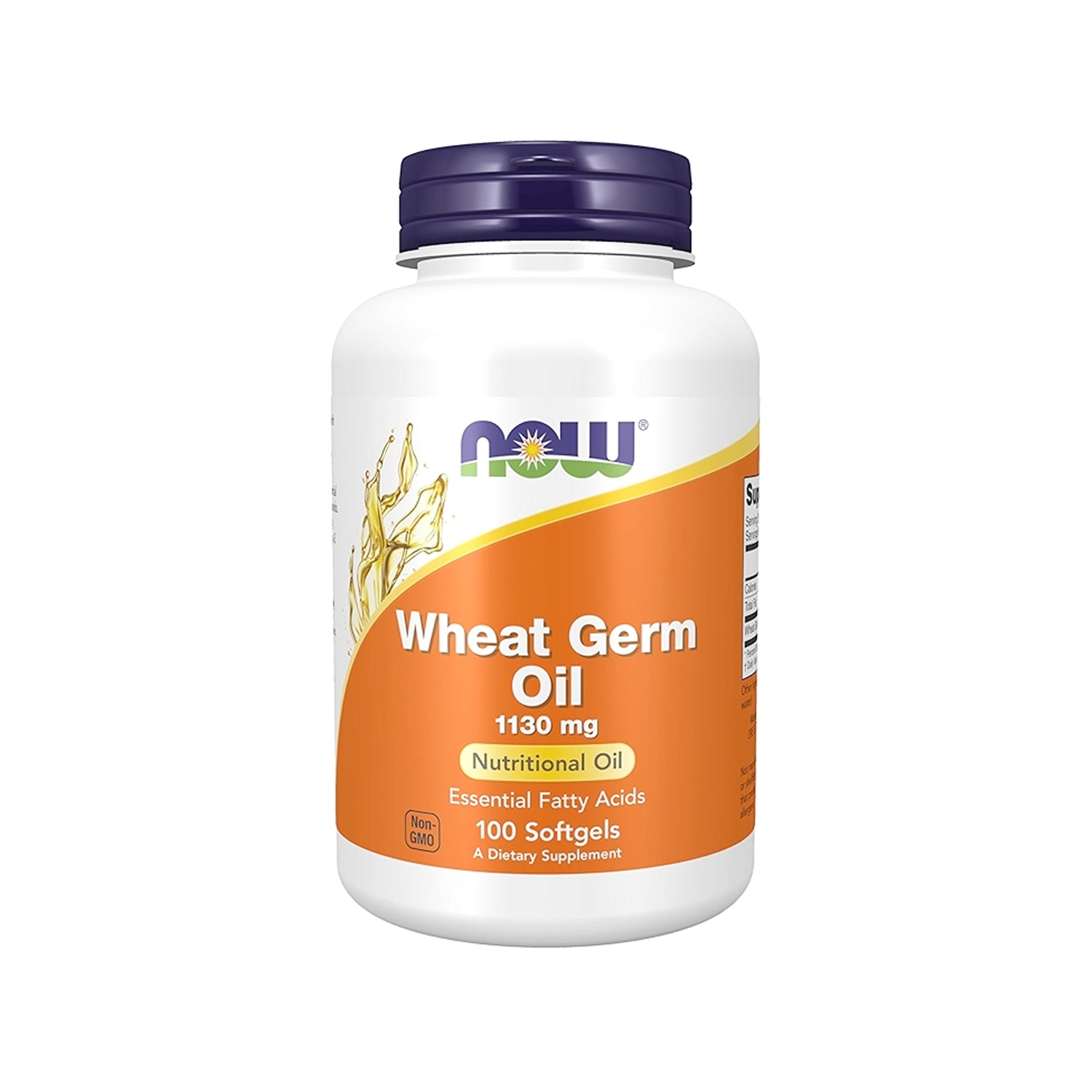 NOW Foods Wheat Germ Oil 100 Kapslar