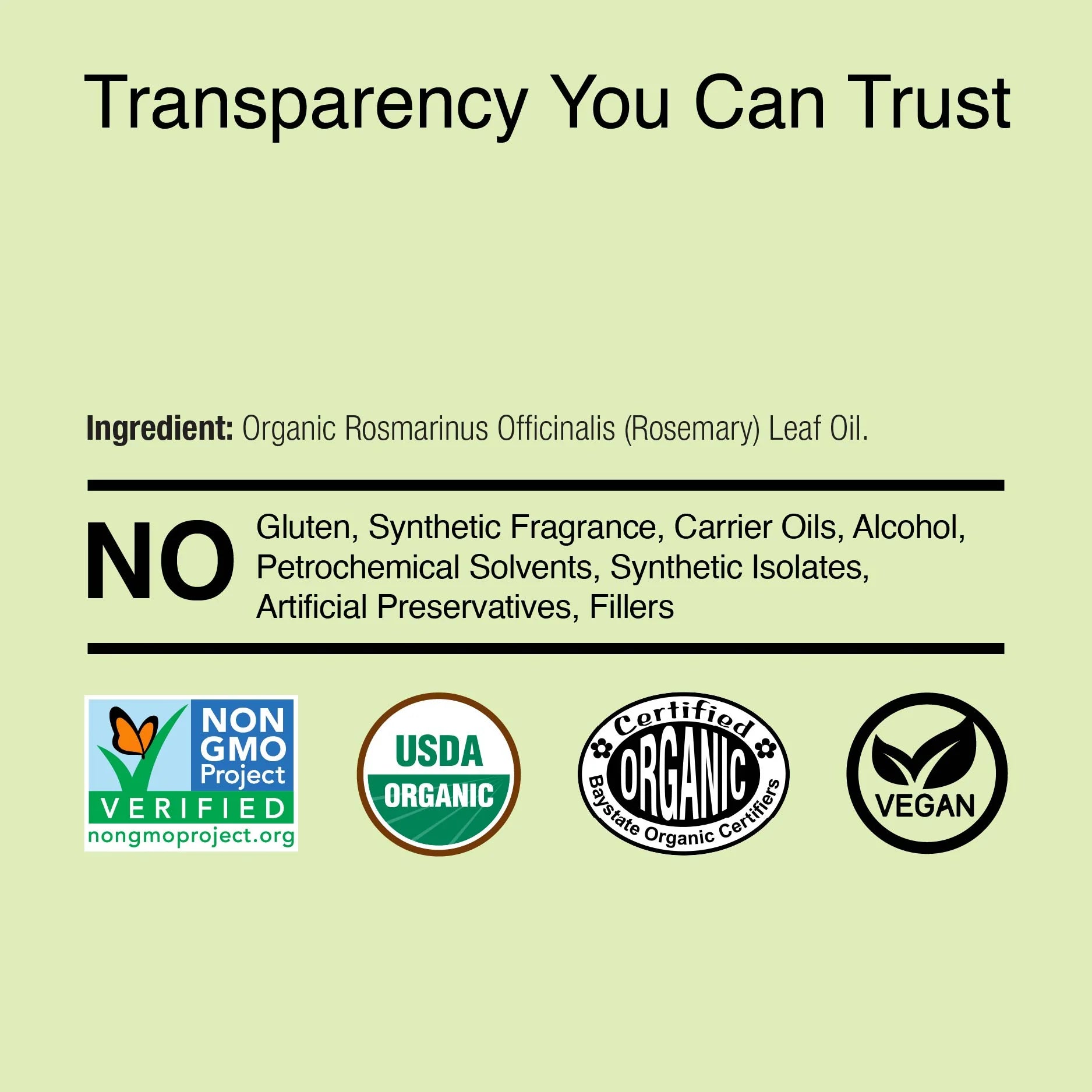 Nature's Answer 100% Pure Rosemary Essential Oil