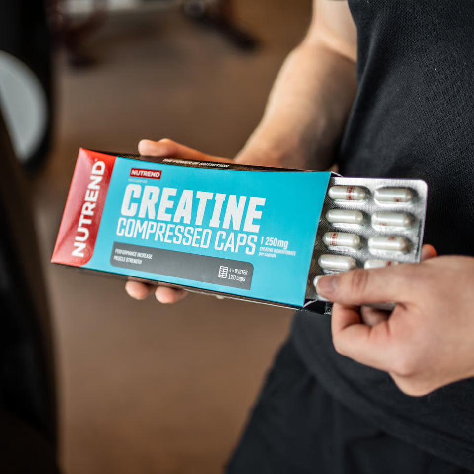 Nutrend Creatine Compressed Caps 120 Kapslar