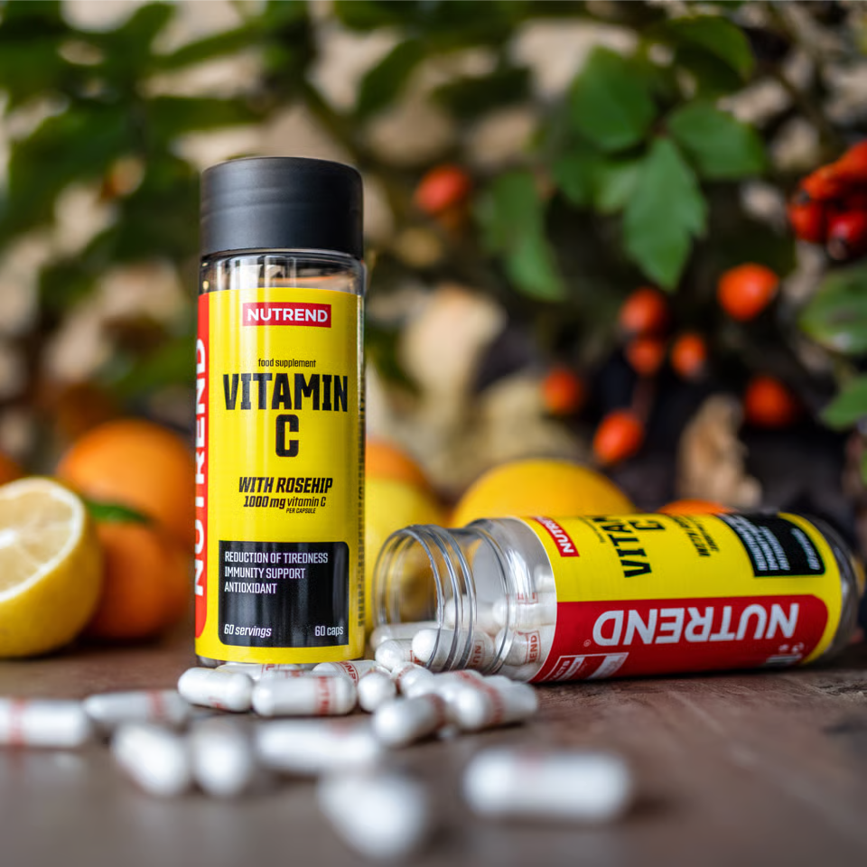 Nutrend Vitamin C with Rosehip 60 Kapselit