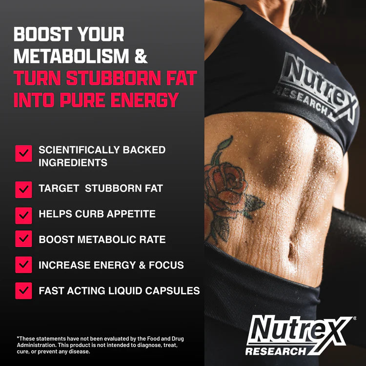 Nutrex Research Lipo-6 Black 120 Kapslar