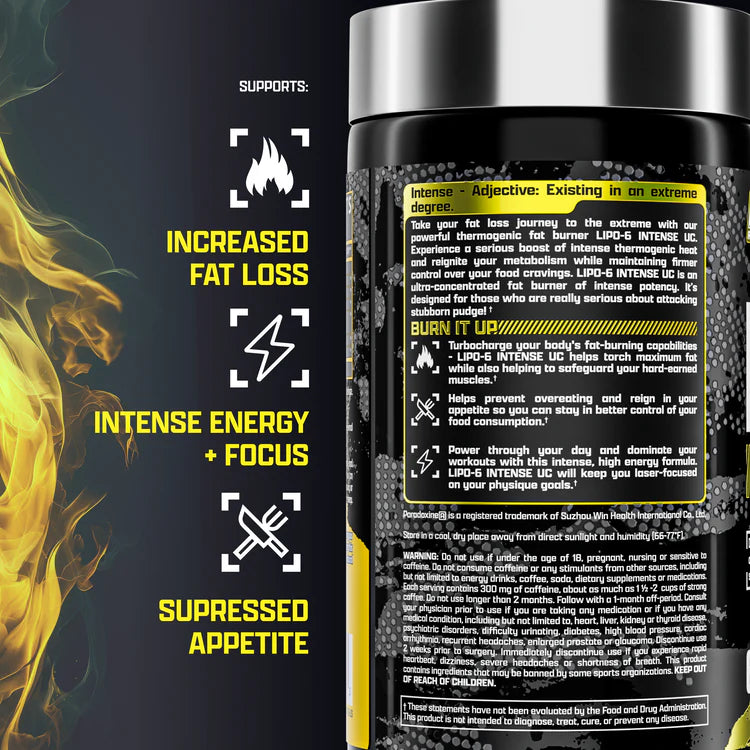 Nutrex Research Lipo-6 Black Intense Ultra Concentrate 60 Kapselit