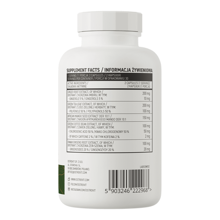 OstroVit Fat Burner 60 kapslar
