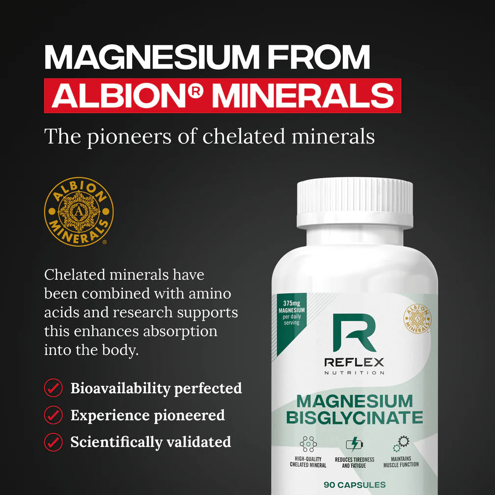 Reflex Nutrition Magnesium Bisglycinate 90 Kapslar