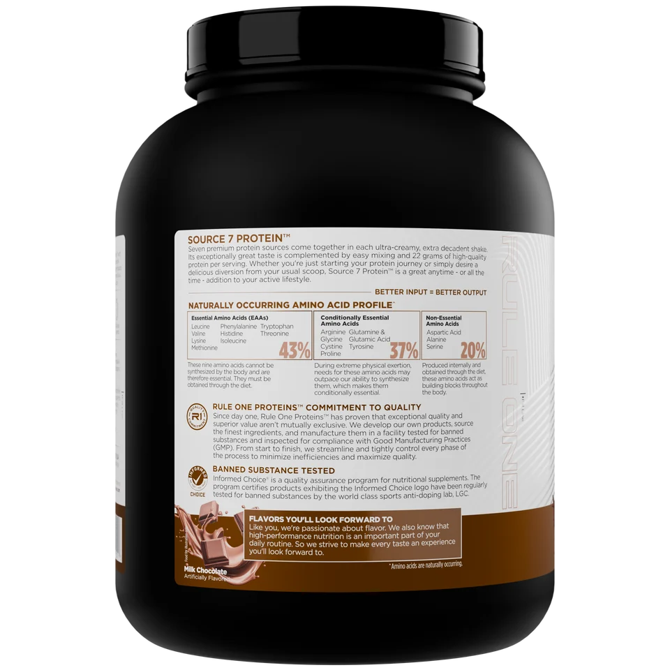 Rule One Source7 Protein 1800 g