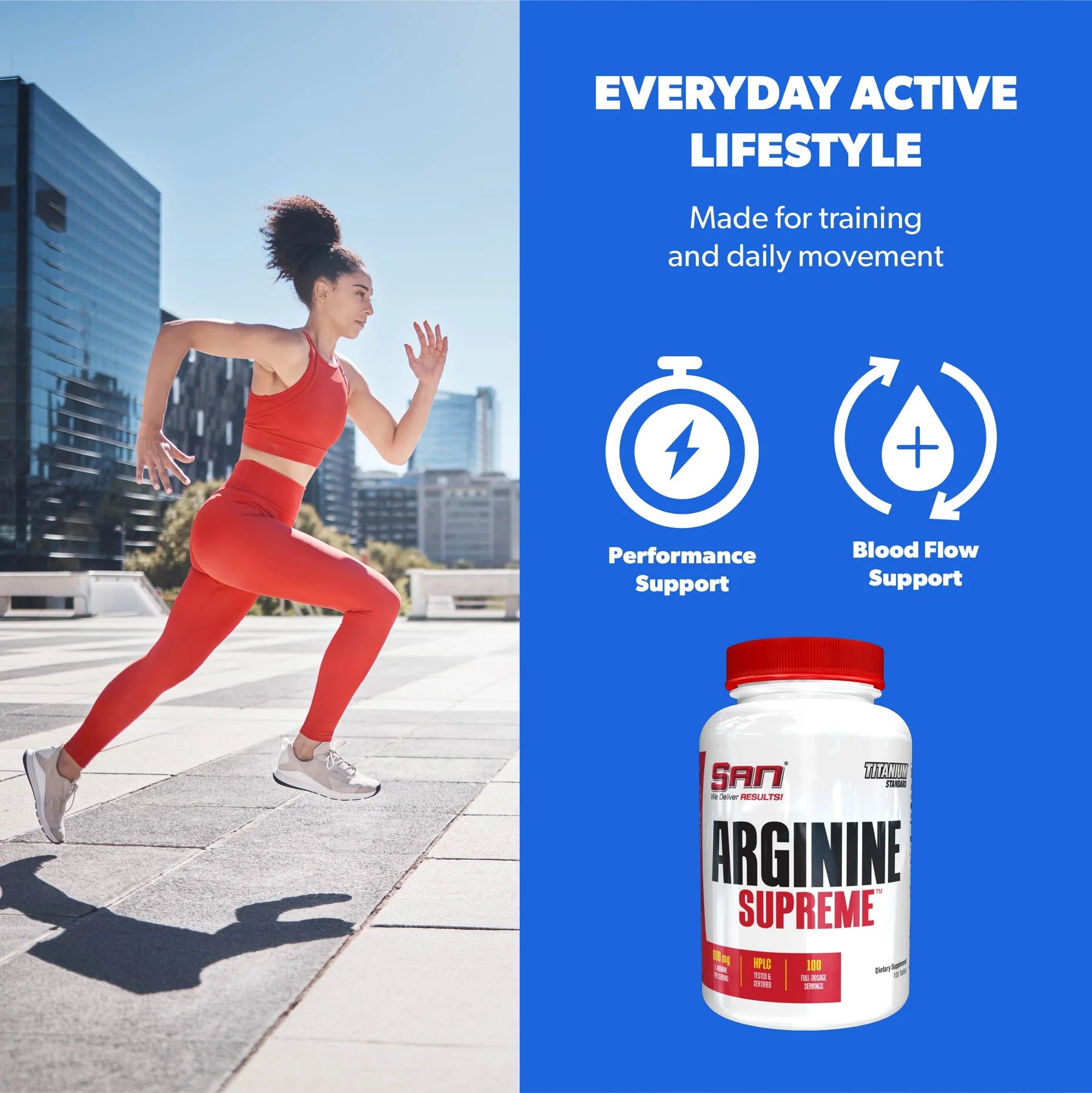 SAN Arginine Supreme 100 Tabletit