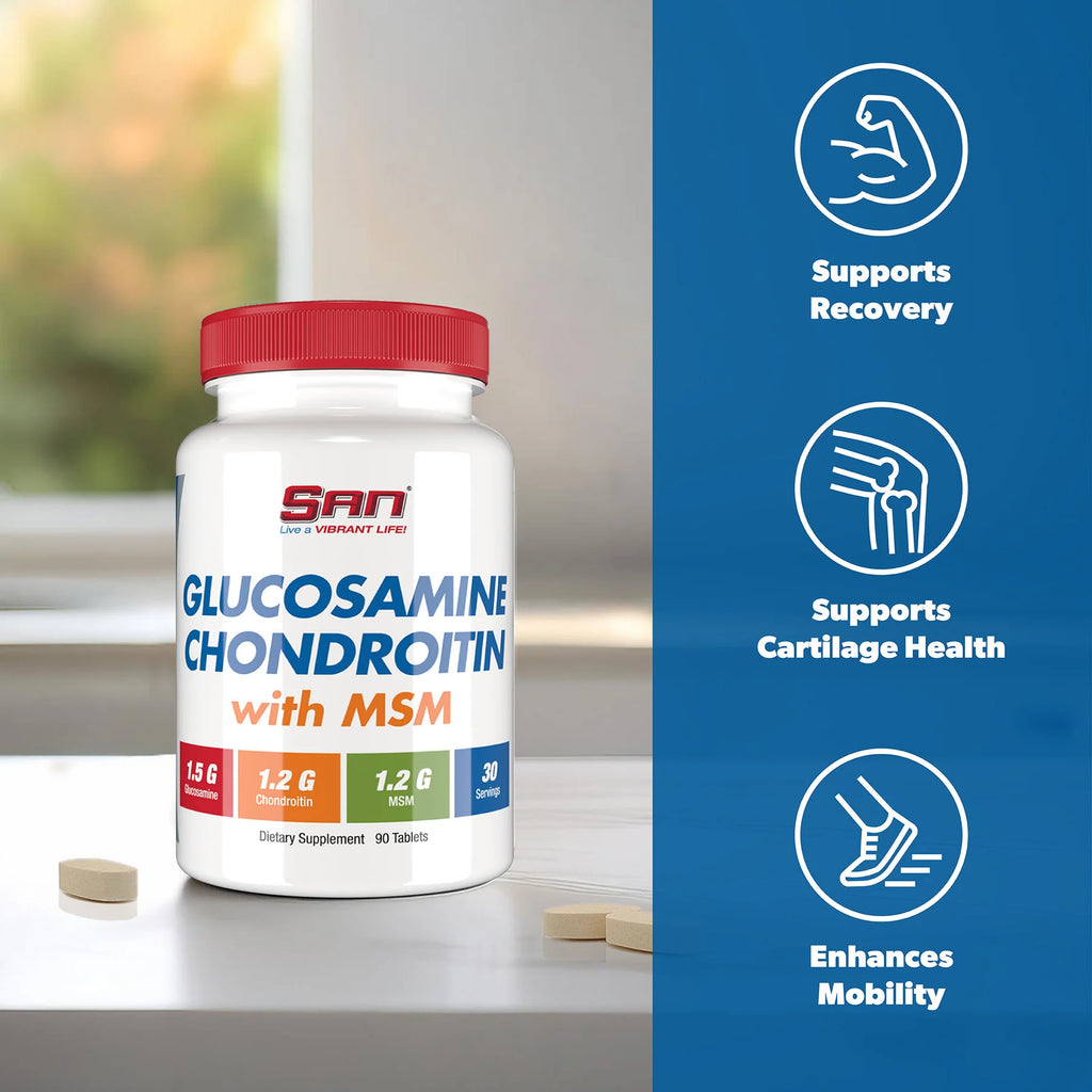 SAN Glucosamine Chondroitin with MSM 90 tabletter