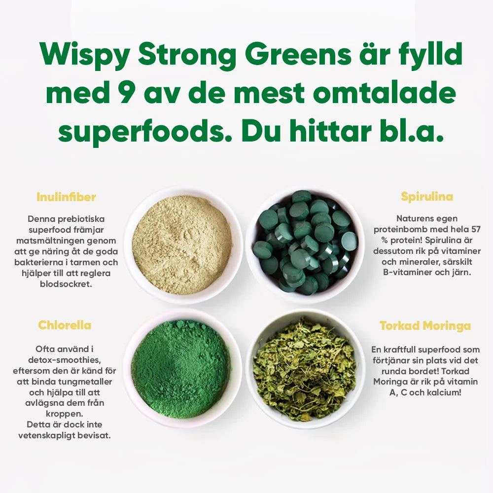 Wispy Strong Greens 300 g