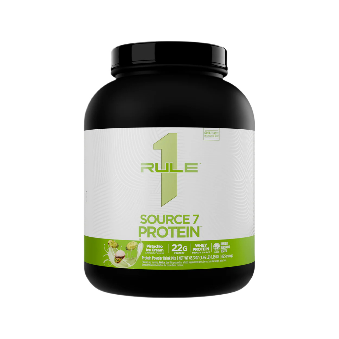 Source7 Protein, Pistachio Ice Cream - 1790 grams