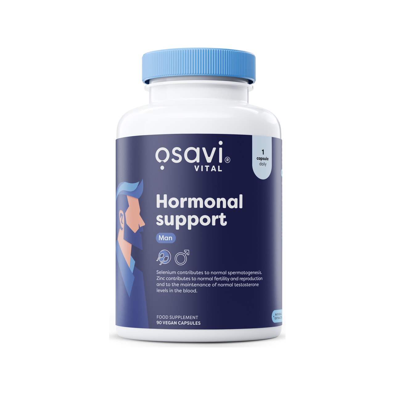 Hormonal Support Man - 90 vegan caps