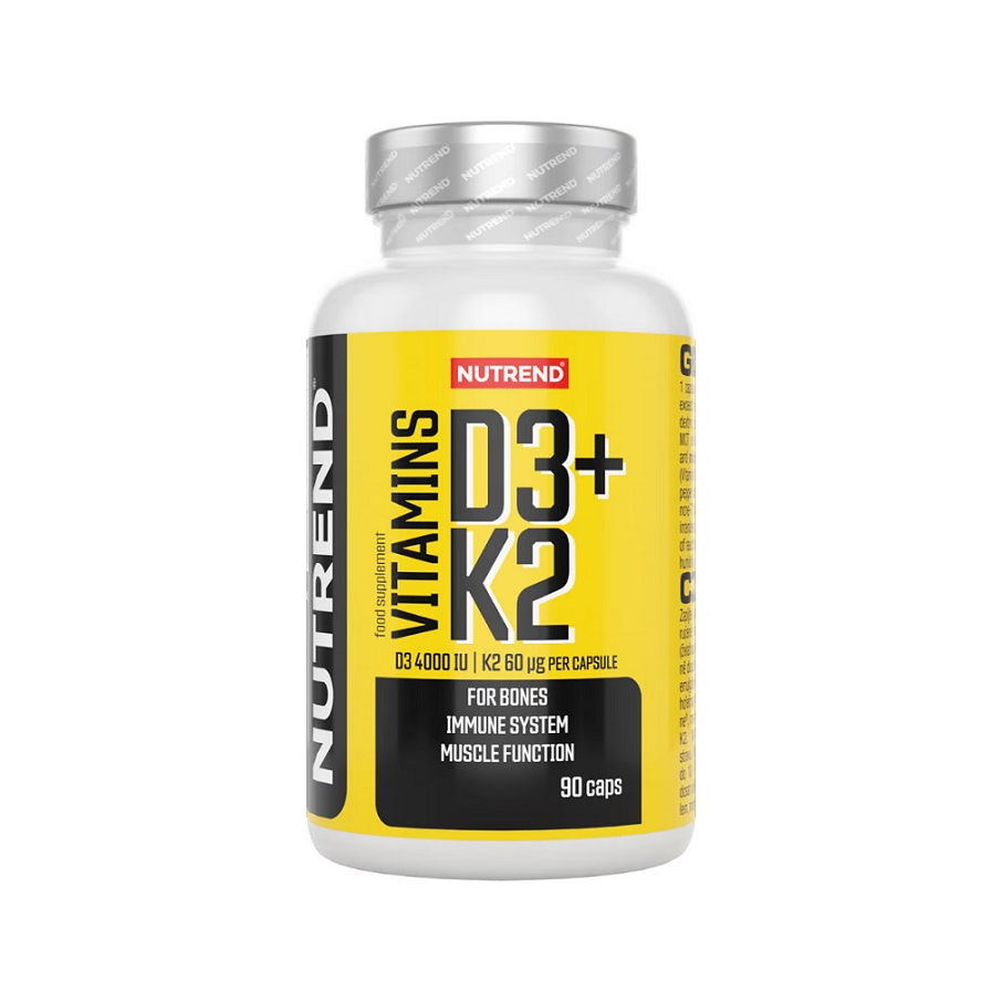 Vitamins D3 + K2 - 90 caps