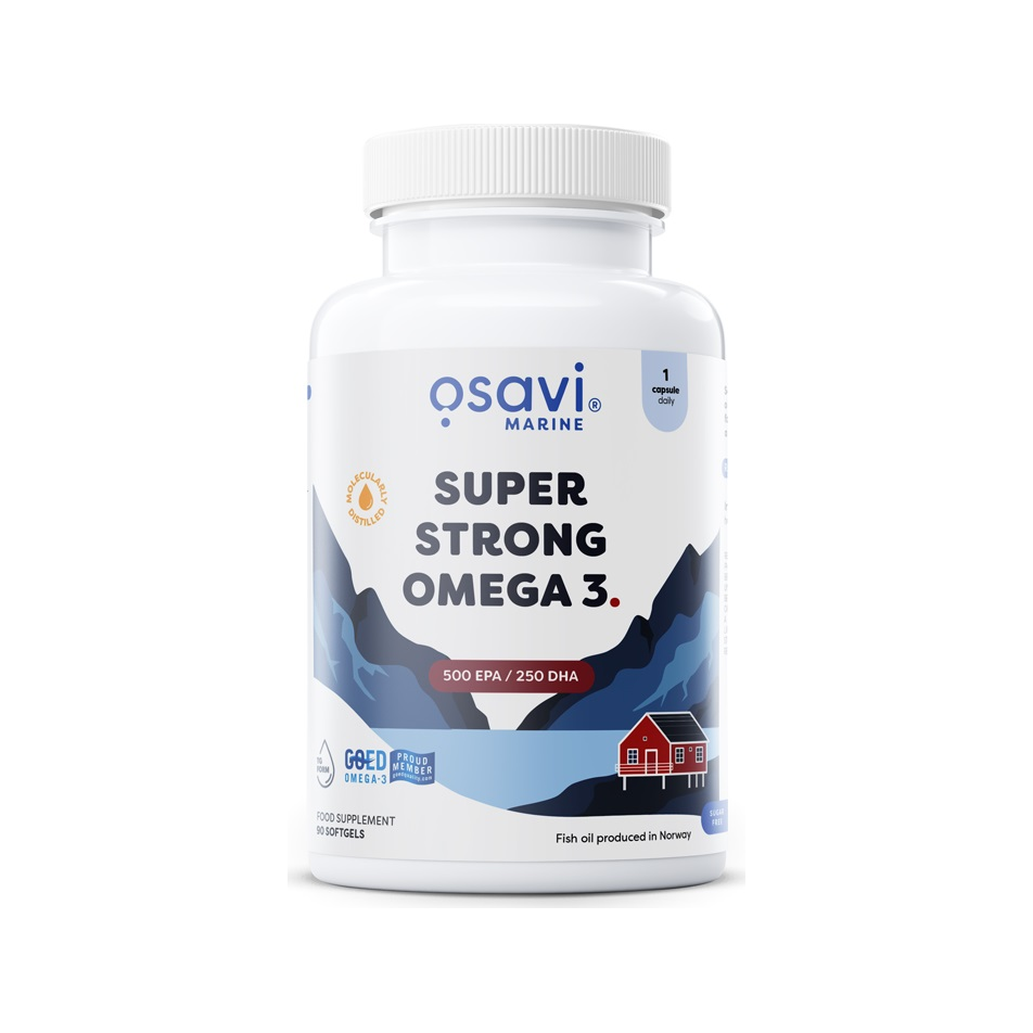 Super Strong Omega 3, 500 EPA / 250 DHA - 90 softgels
