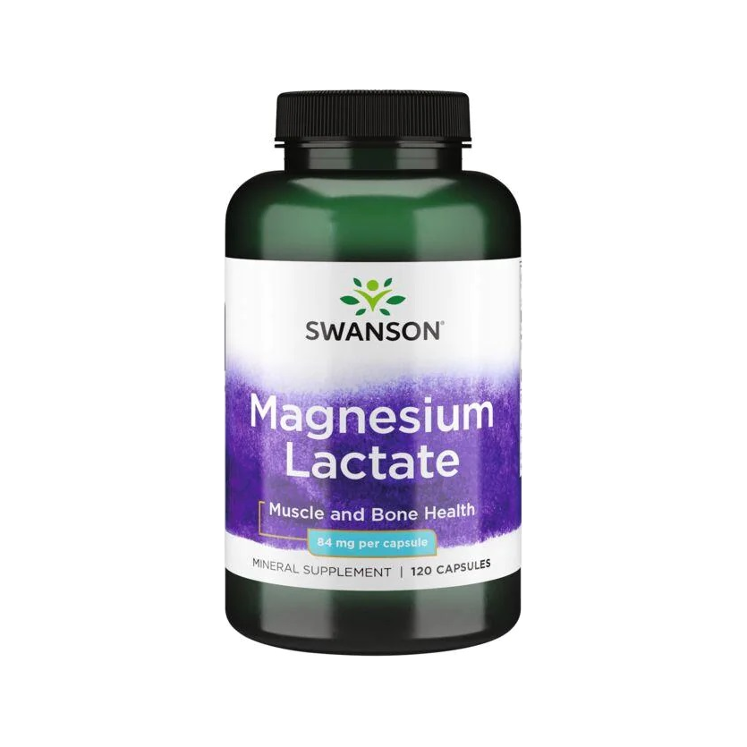 Magnesium Lactate, 84mg - 120 caps
