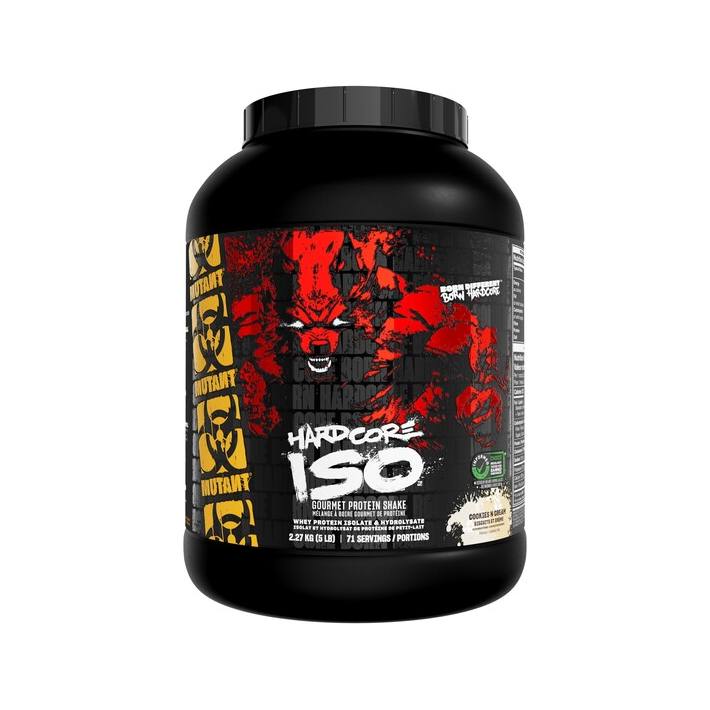 Hardcore Iso, Cookies & Cream - 2270 grams