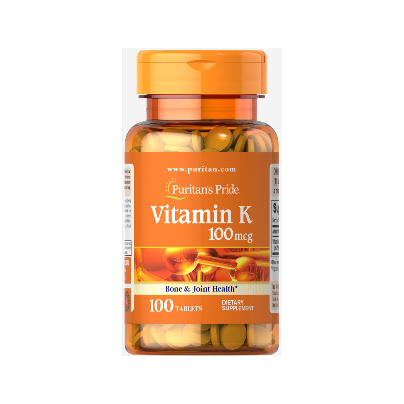 Vitamin K, 100mcg - 100 tablets