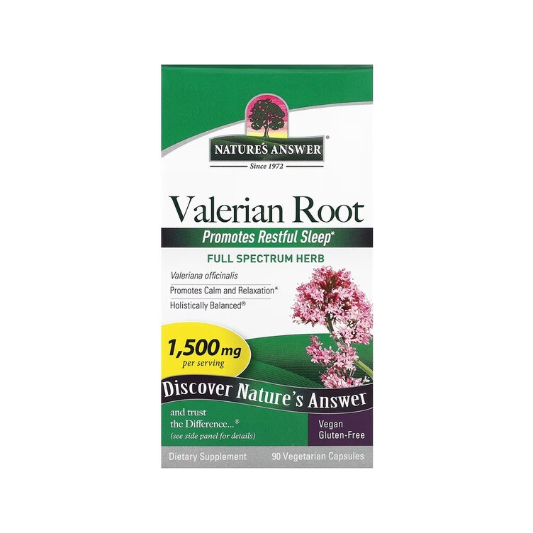 Valerian Root, 1500mg - 90 vcaps