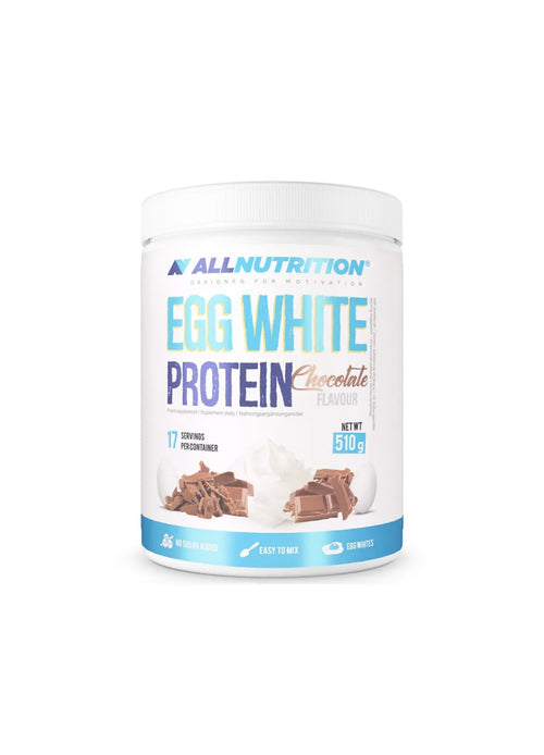 Allnutrition äggviteprotein 510 g i burk, chokladsmak