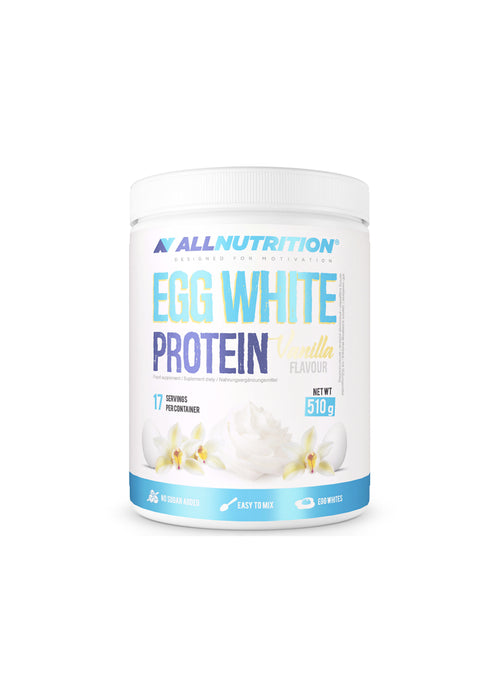 Allnutrition äggviteprotein 510 g i burk, vaniljsmak