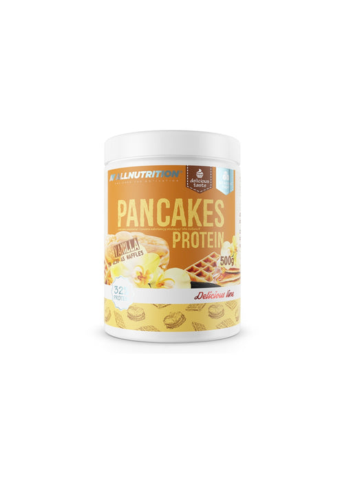 Proteinpannkakor i burk Allnutrition, 500 g, vanilj