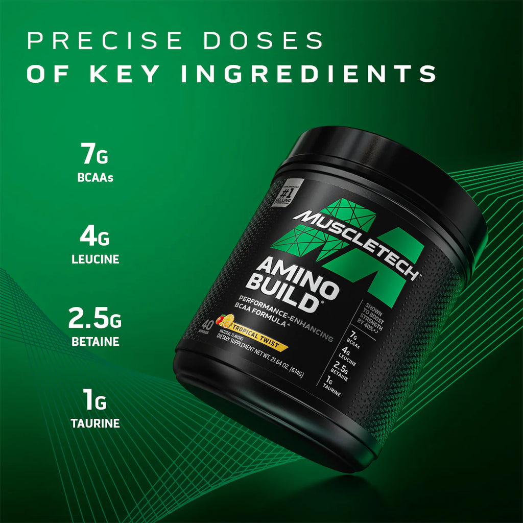 MuscleTech Amino Build 400g Fördelar