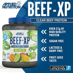 Beef-XP clear beef protein-burk med blå lock, citrus-smak