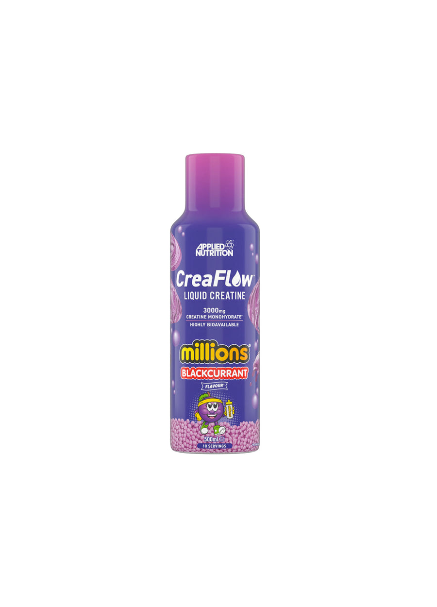 Applied Nutrition CreaFlow Liquid Creatine 500ml Millions Blackcurrant framsida
