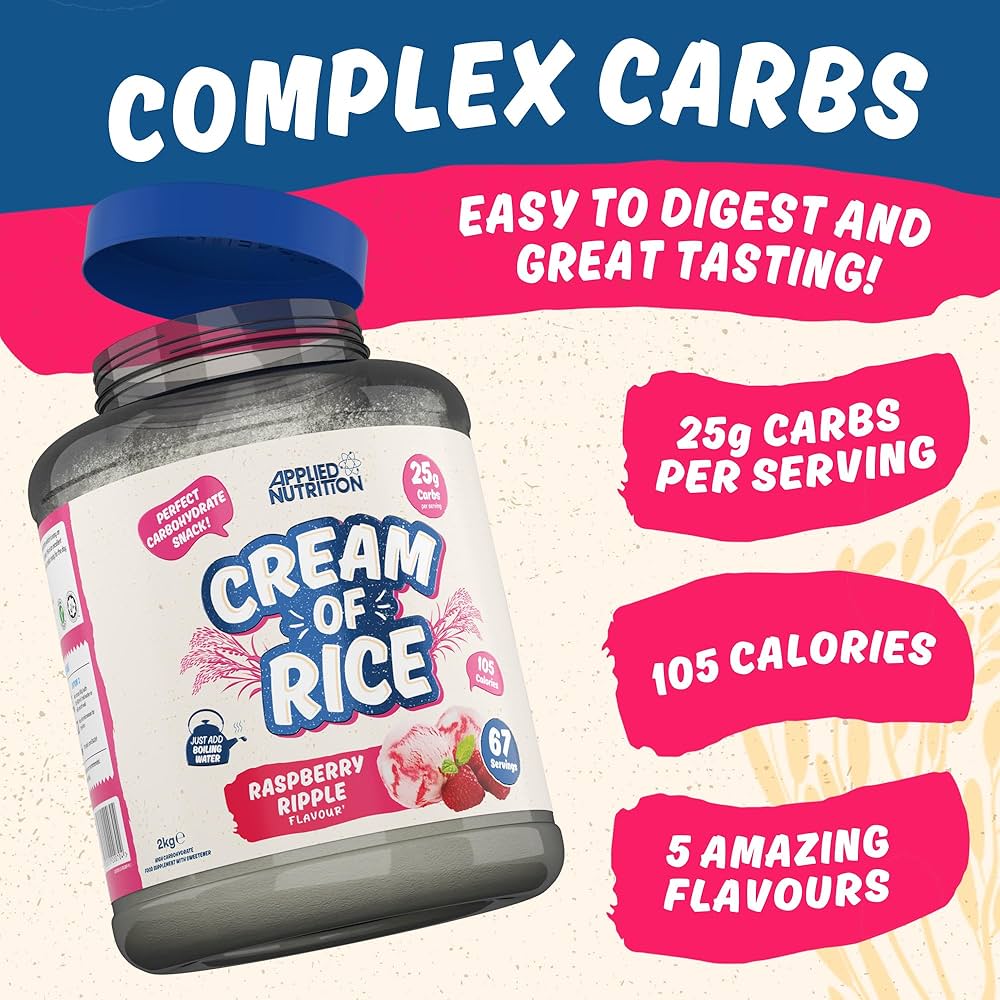 Applied Nutrition Cream of Rice 2000g innehåll