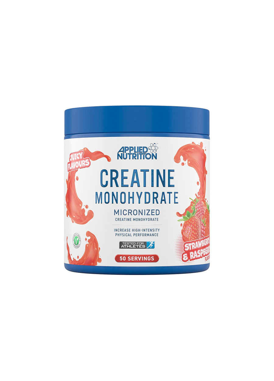 Applied Nutrition Creatine Monohydrate 250g Strawberry & Raspberry framsida