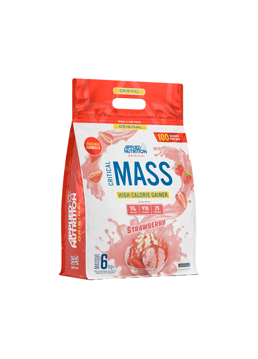 Applied Nutrition Critical Mass Original Gainer 6kg Strawberry Framsida
