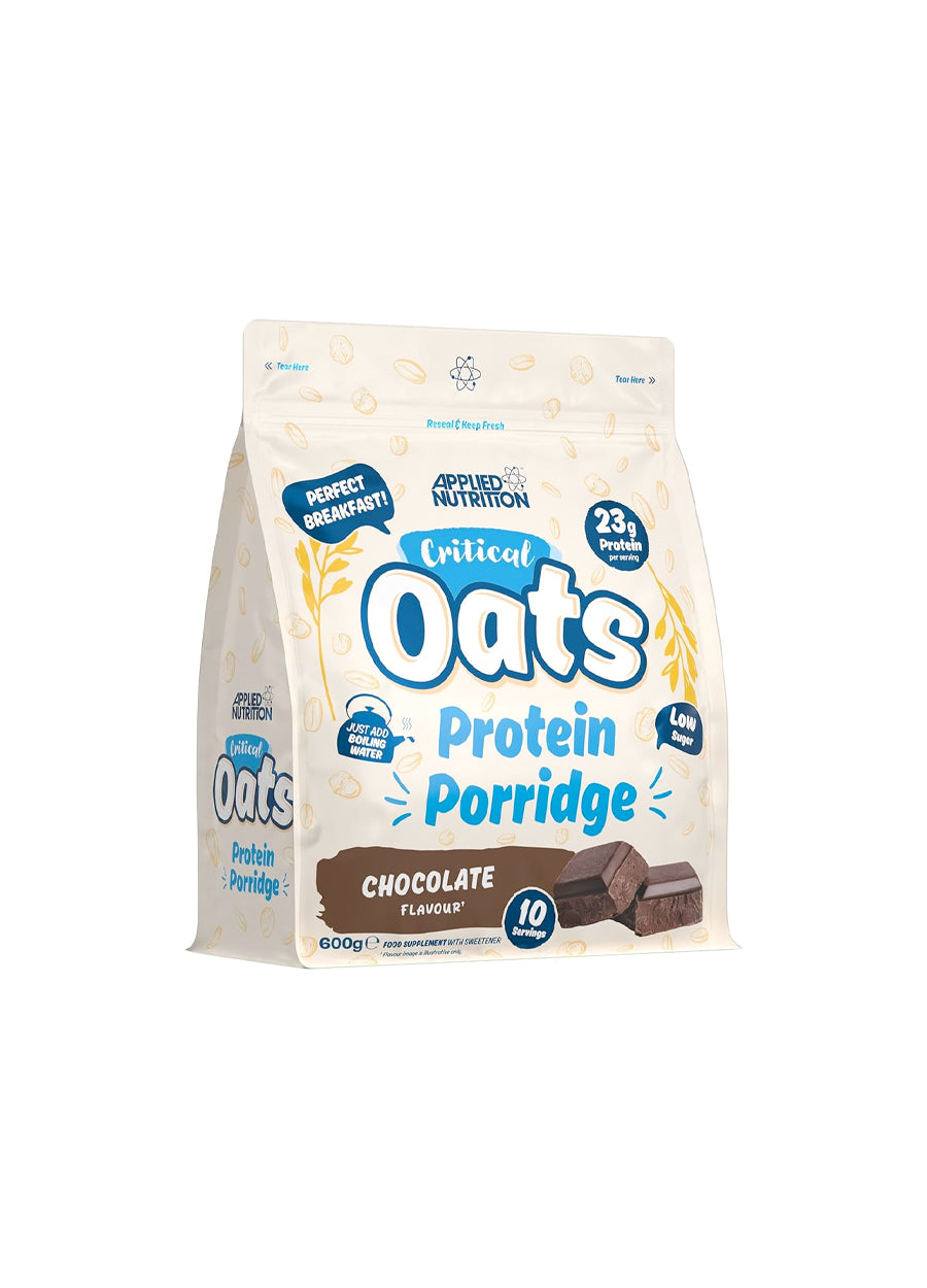 Applied Nutrition Critical Oats Protein Porridge 600g Chocolate framsida